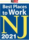 2021 NJBIZ Best places to work award - small size