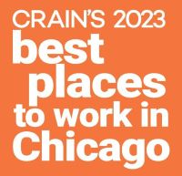 2023 Crain's best places to work in Chicago - small size