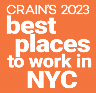 2023 Crain's best places to work in New York logo