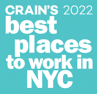 Crain's Best Places to Work NYC - 2022 Award