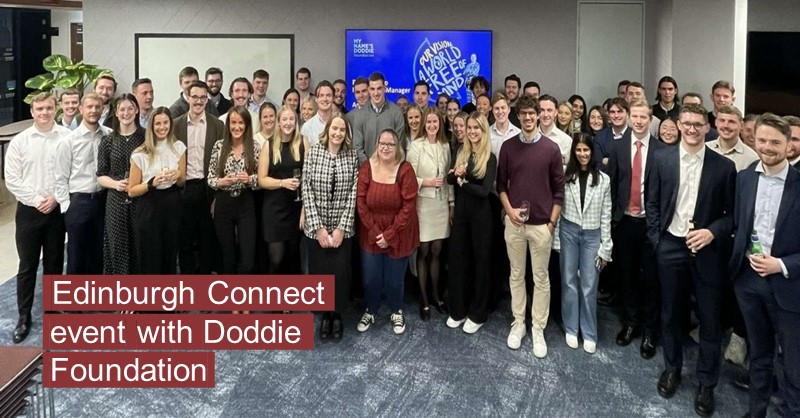 Edinburgh Connect event with Doddie Foundation